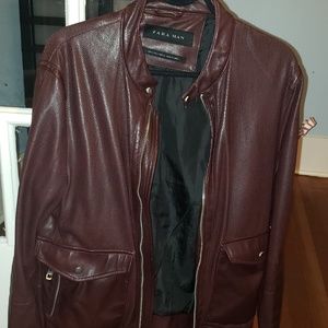 Zara Men's Stylish Leather Jacket - $30 Vancouver